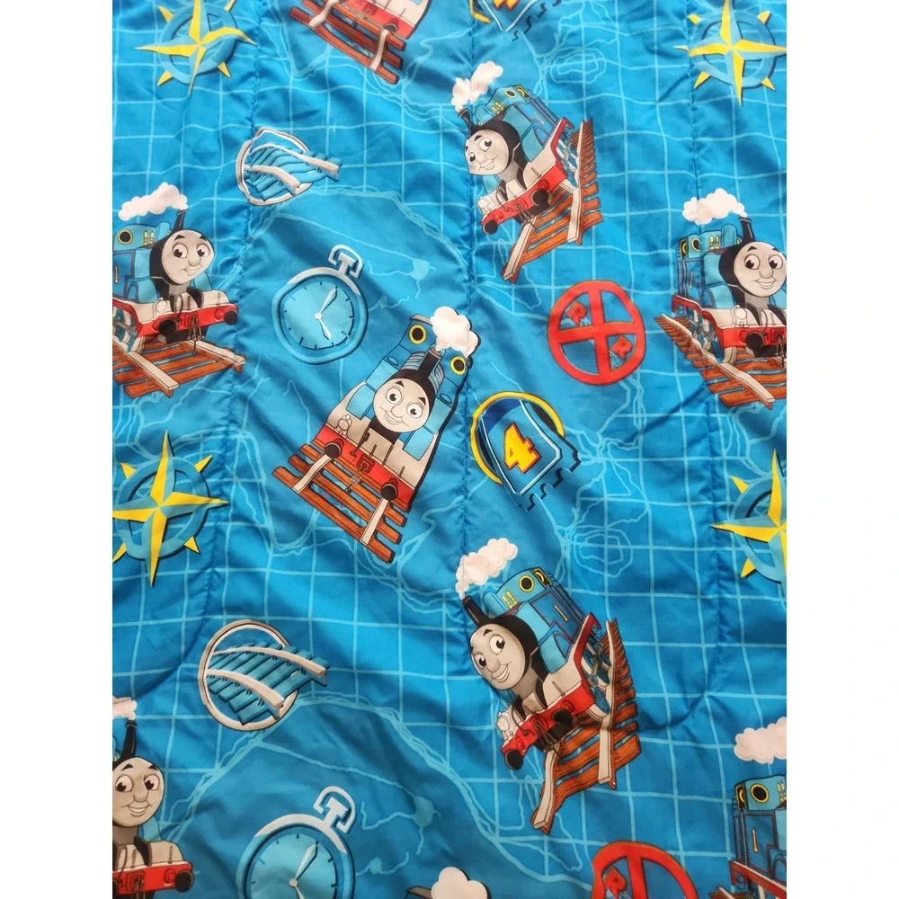 Vintage Thomas the Train Engine Go Go Twin Comforter Bed Blanket  85